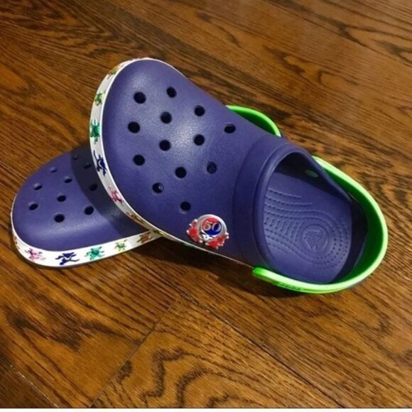 GRATEFUL DEAD CROCS 50th ANNIVERSARY M6 W8 C6.5 - Picture 3 of 11